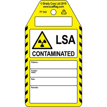 Étiquette non adhésive LSA